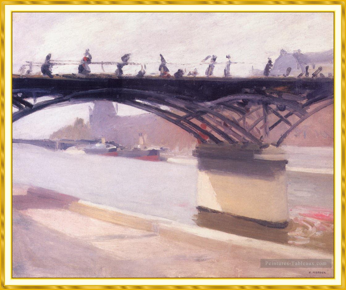 le pont de l’art Edward Hopper Peintures à l'huile